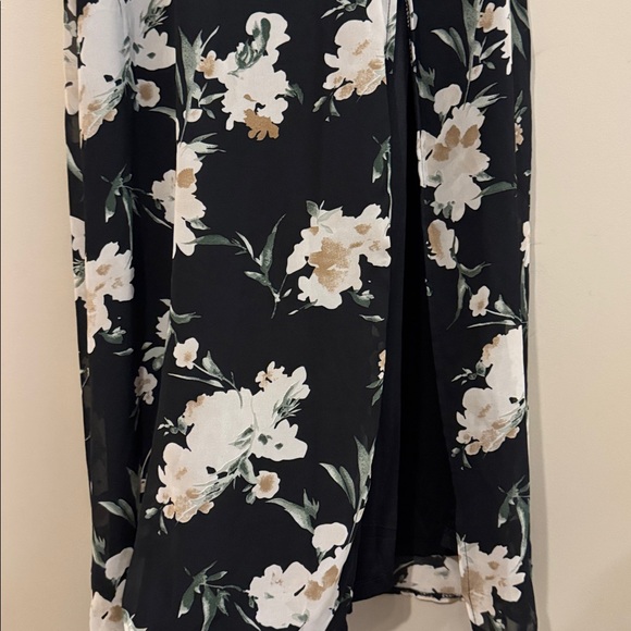 NWT- Petal & Pup Meg Floral Print Bustier Dress, Black, Size 8 - Picture 8 of 12